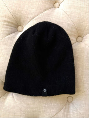 Women’s Pistil Black Merino Wool Beanie One Size